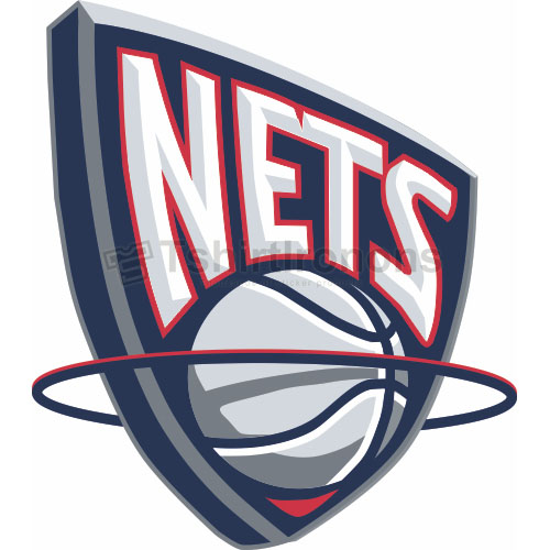 New Jersey Nets T-shirts Iron On Transfers N1099 - Click Image to Close